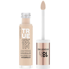 Catrice True Skin High Cover Concealer bottle close-up showing matte finish.