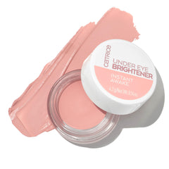 Swirl texture of Catrice Under Eye Brightener highlights a nourishing pink blend.