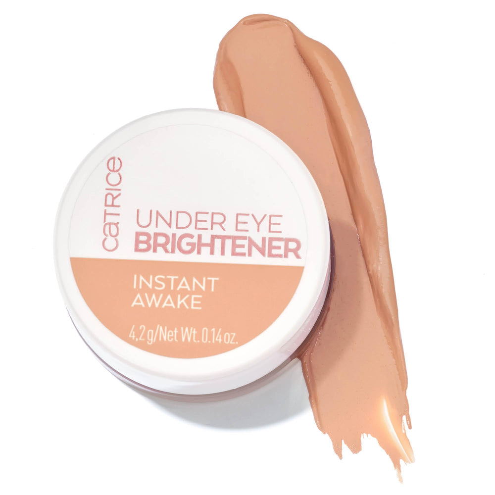 Catrice Under Eye Brightener tube closeup for instant brightening