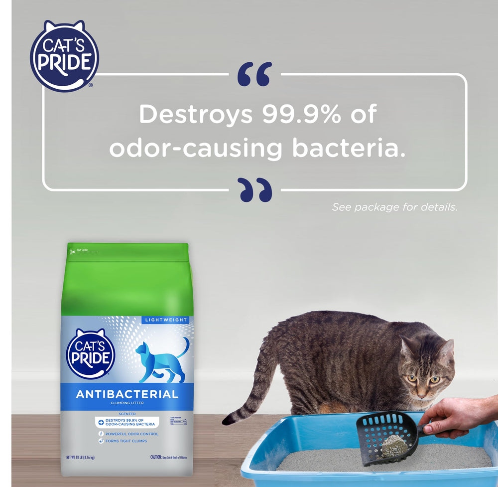 Cat's Pride for-good program concept shows one pound donated per bag