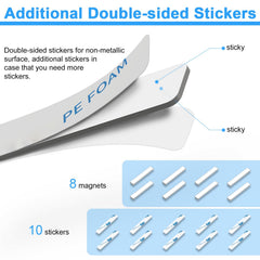 Caturledas magnet delivers up to 18 lbs direct pull for sturdy mounting