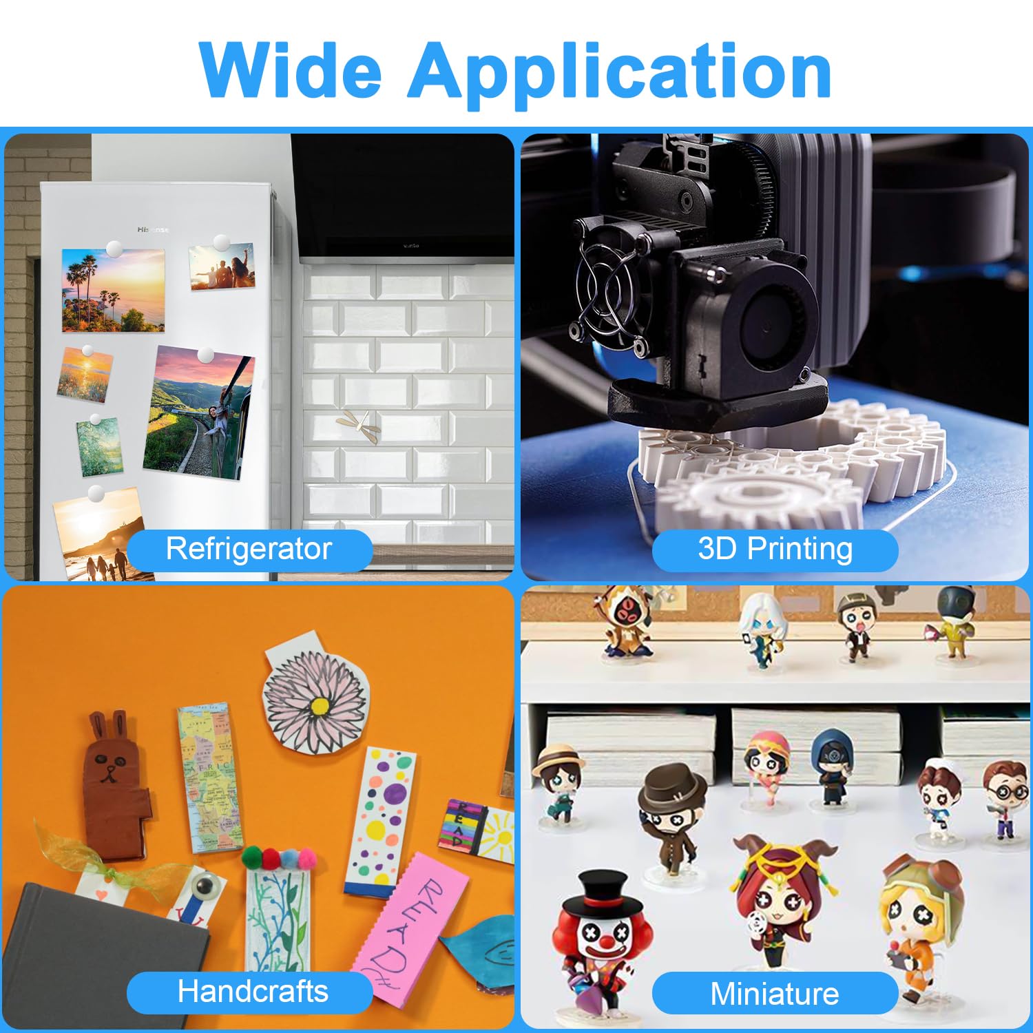 Caturledas 12x2mm round magnets enable larger displays and posts.