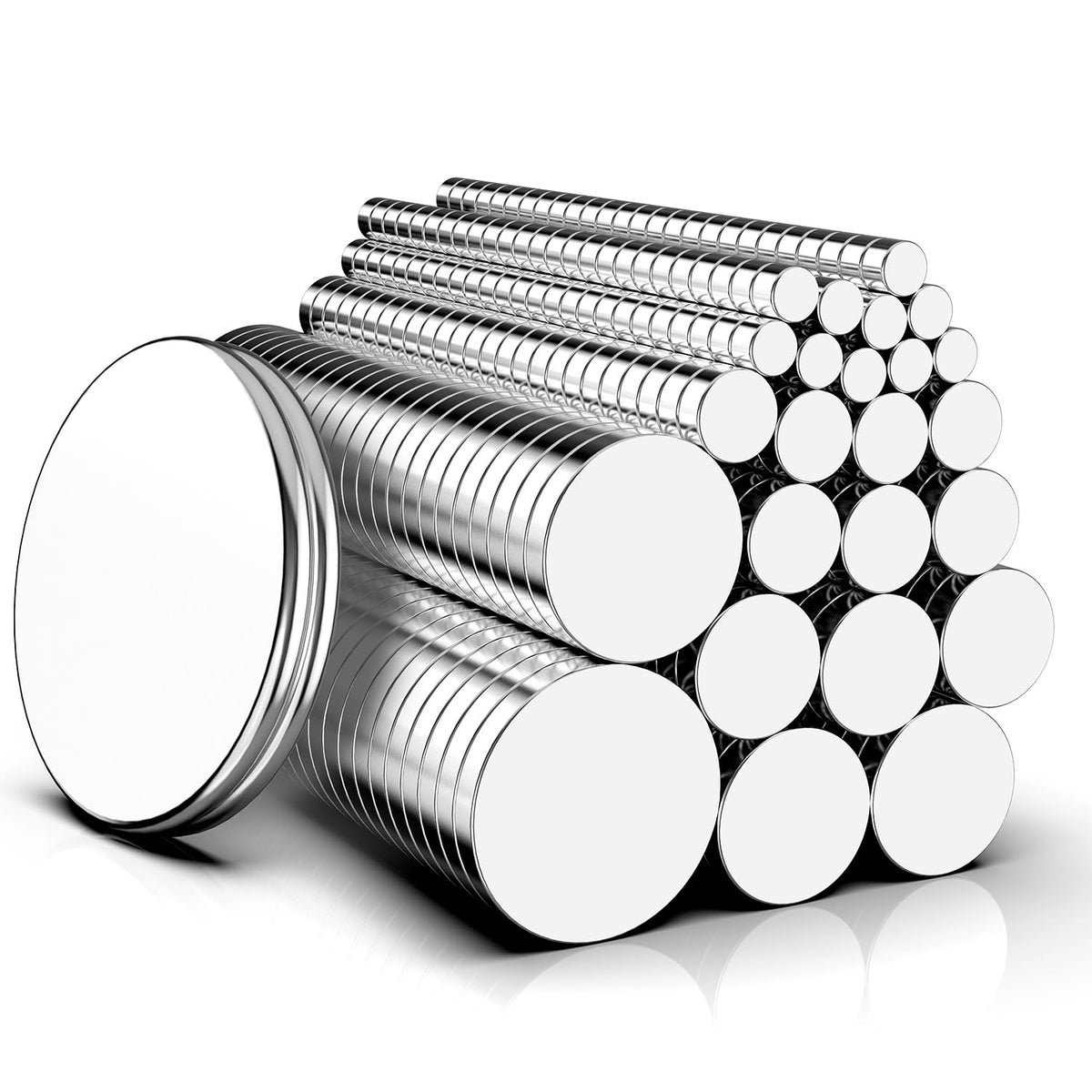 Caturledas 3x2mm round magnets provide precise magnetic hold for crafts.