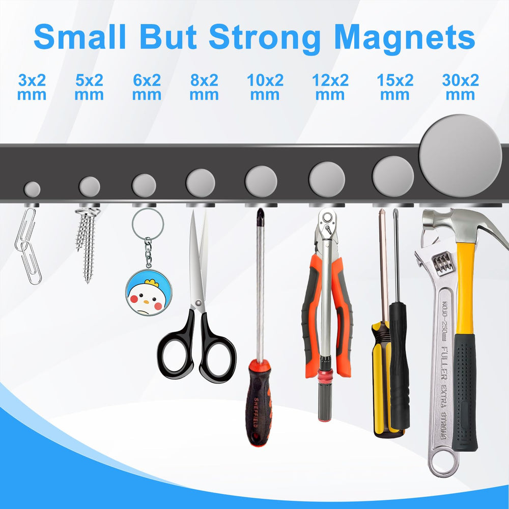 Caturledas 6x2mm round magnets support small models with steady grip.