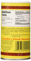 Cavender's Greek seasoning dusted on roasted vegetables for vibrant flavor