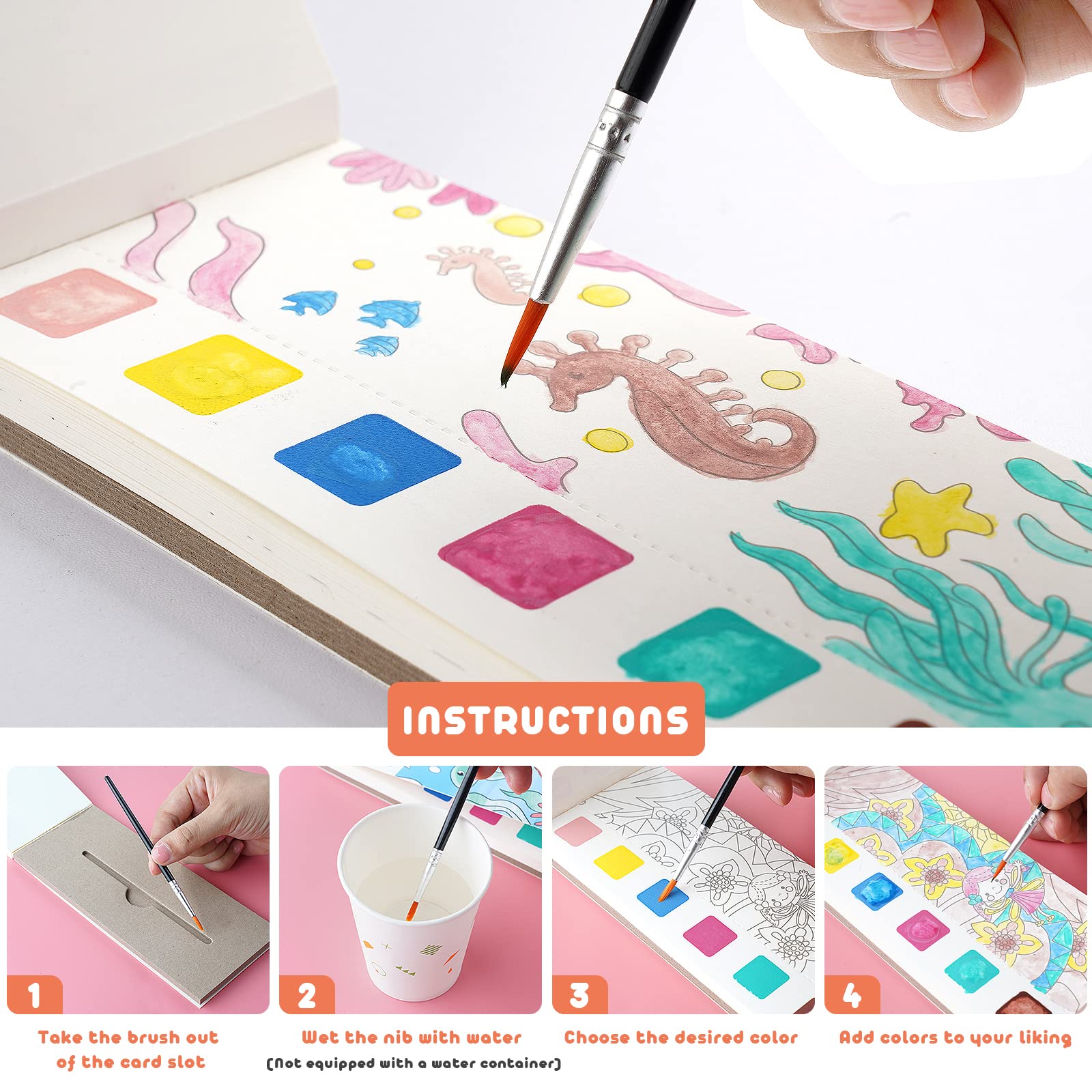 Cavnewt 21 unique patterns spark imaginative coloring sessions for kids.