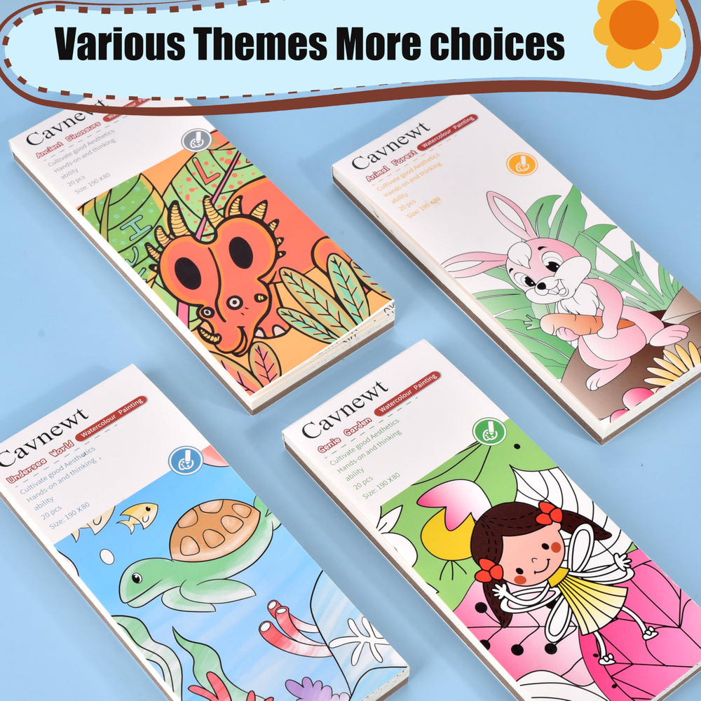 Gift-ready Cavnewt watercolor set for birthdays and holidays.