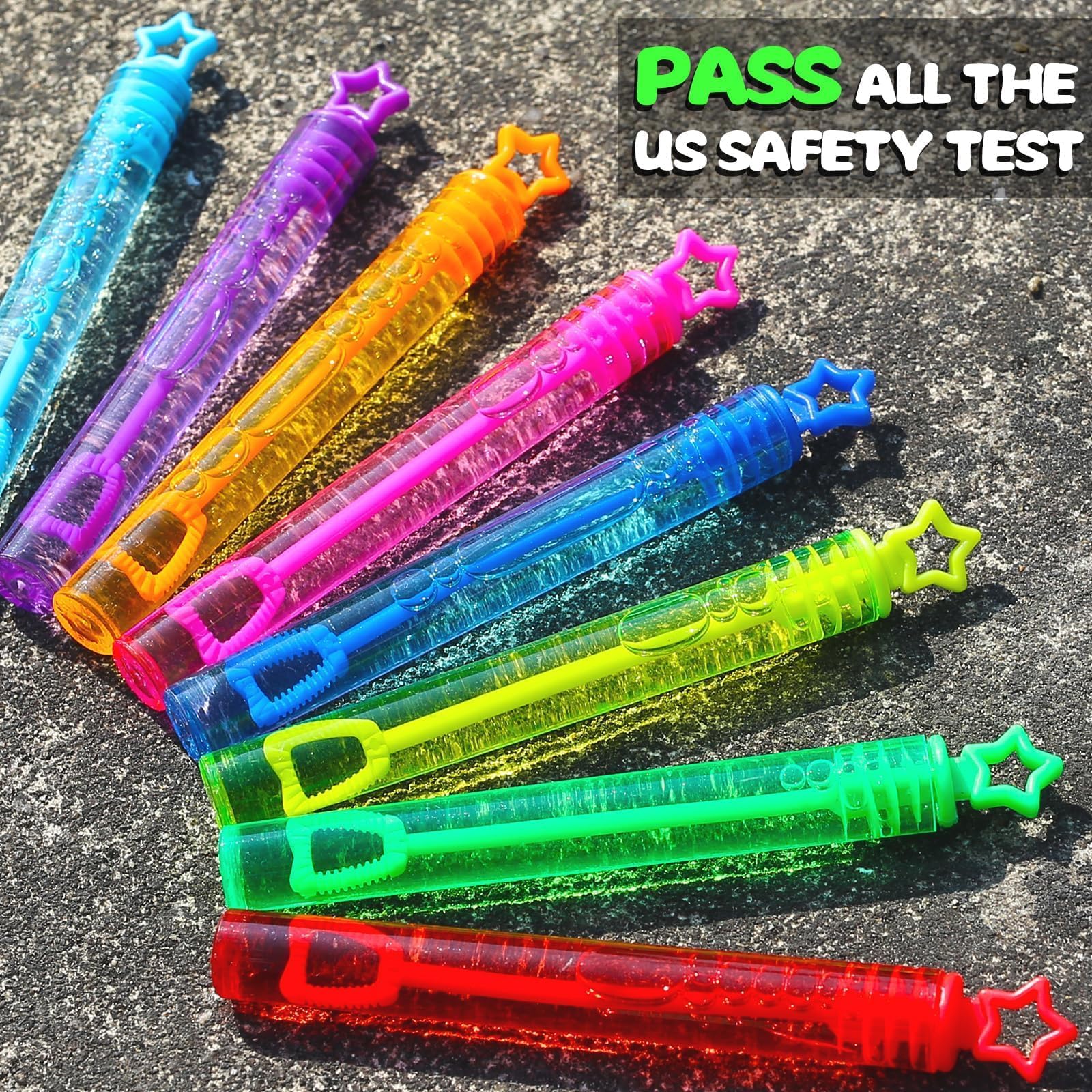 Classroom prizes with colorful bubbles enhance reward programs.