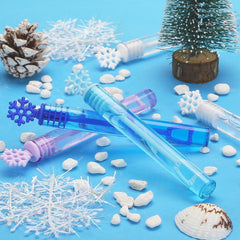 Cawiew snowflake bubble wand white for gentle indoor fun