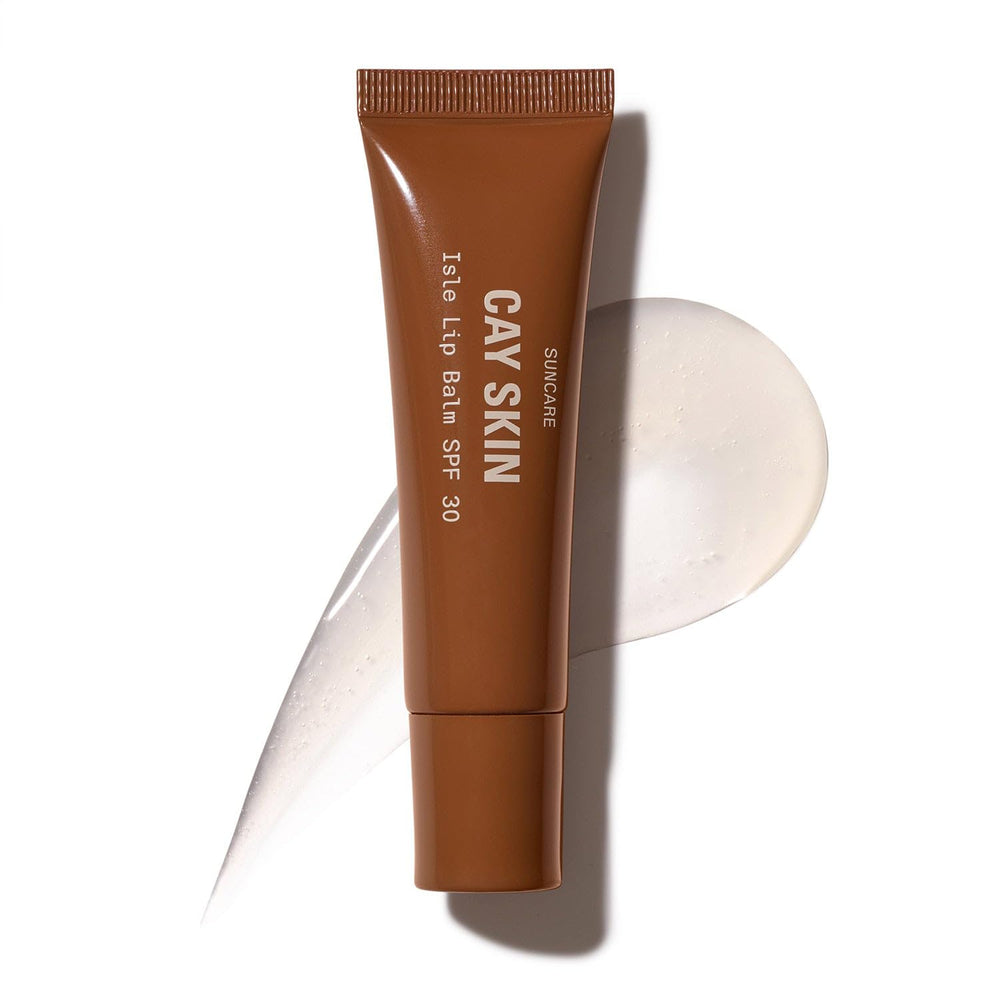 Cay Skin Isle Lip Balm SPF 30 tube with glossy finish for sun protection