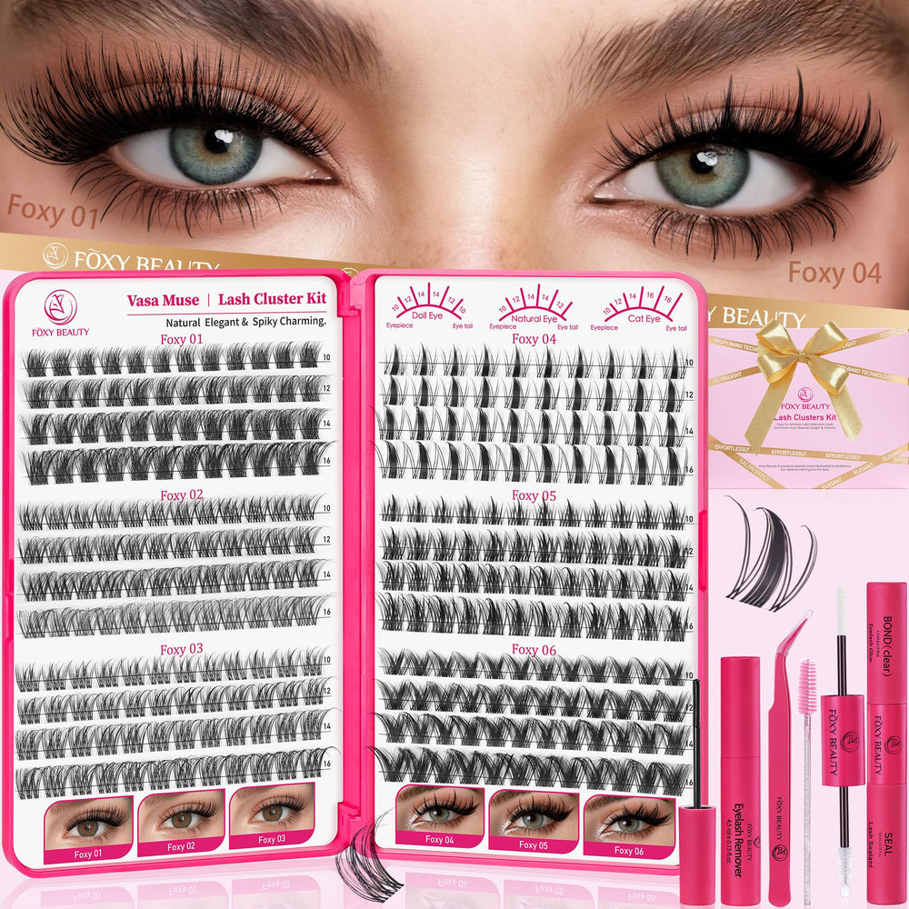 CCODDY Vasa Muse lash clusters 10–16mm for a natural, long-lasting look
