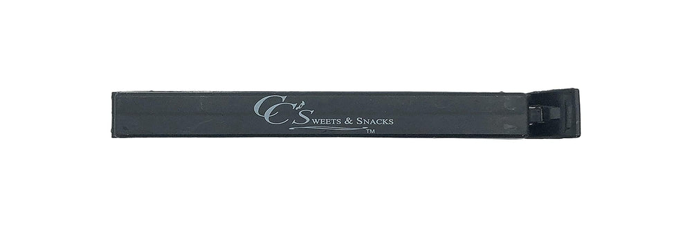 CC's Sweets & Snacks bag clip seals freshness for easy storage.