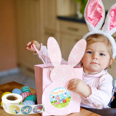 Ccswybf Easter egg pattern sticker enhances cards and envelopes.