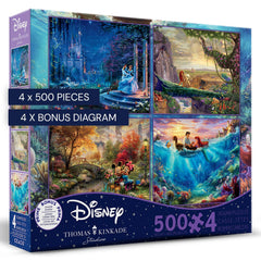 CEACO Thomas Kinkade Cinderella scene puzzle for cozy family nights