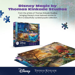 CEACO Mickey and Minnie scene puzzle supports relaxing solo or group play
