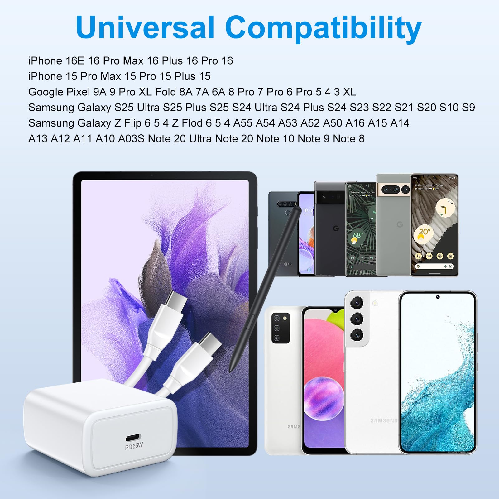 Cebkit Galaxy S25 Edge-friendly charger designed for reliable charging on the go.