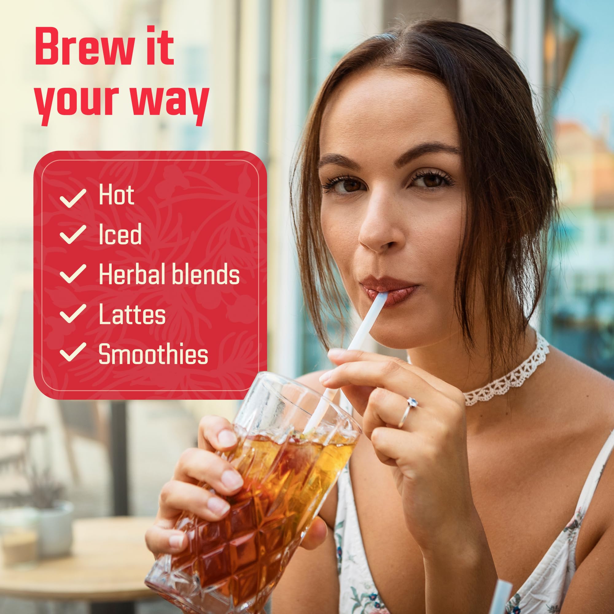 Cederberg Rooibos hot brew setup creates a comforting, caffeine-free cup.