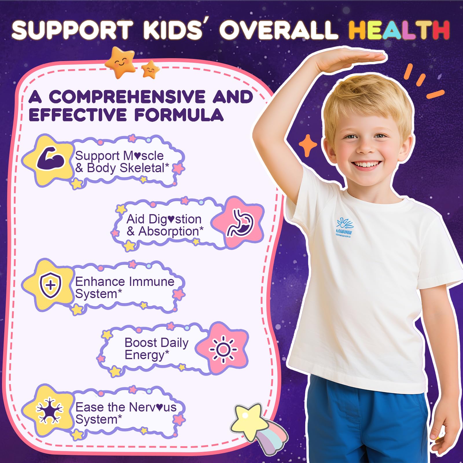 Ceecisee dosing guide on label for ages 4 to 13