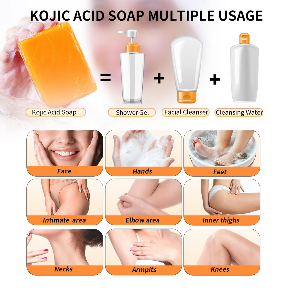 Ceedoo Kojic Acid Soap collagen-hyaluronic smooth texture