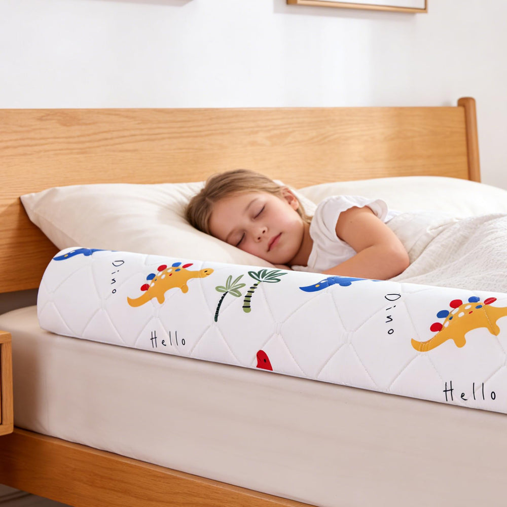 Ceekliybear foam bed bumper on a full bed edge for boundary safety