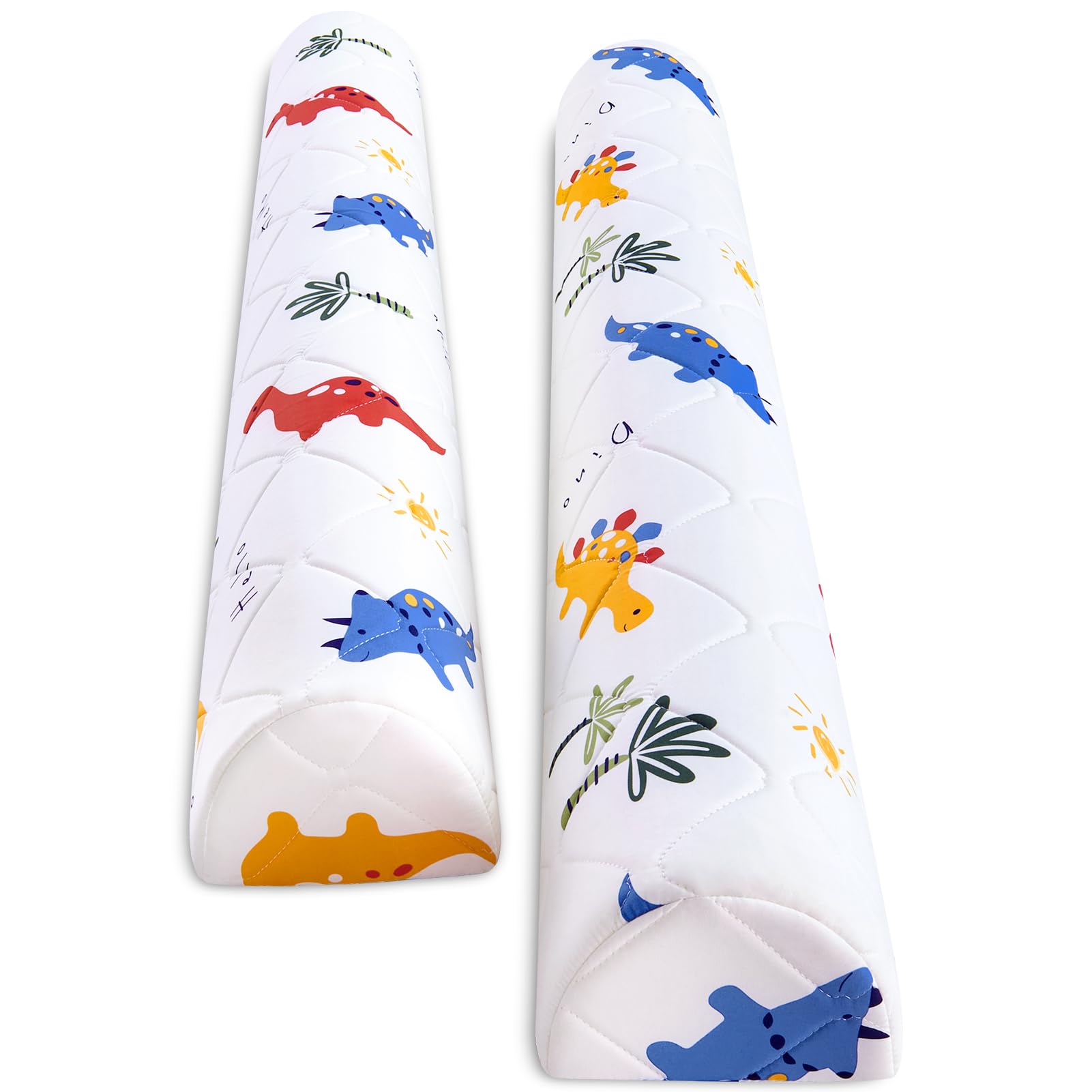 Ceekliybear foam bed bumper on a twin bed edge for safer sleep