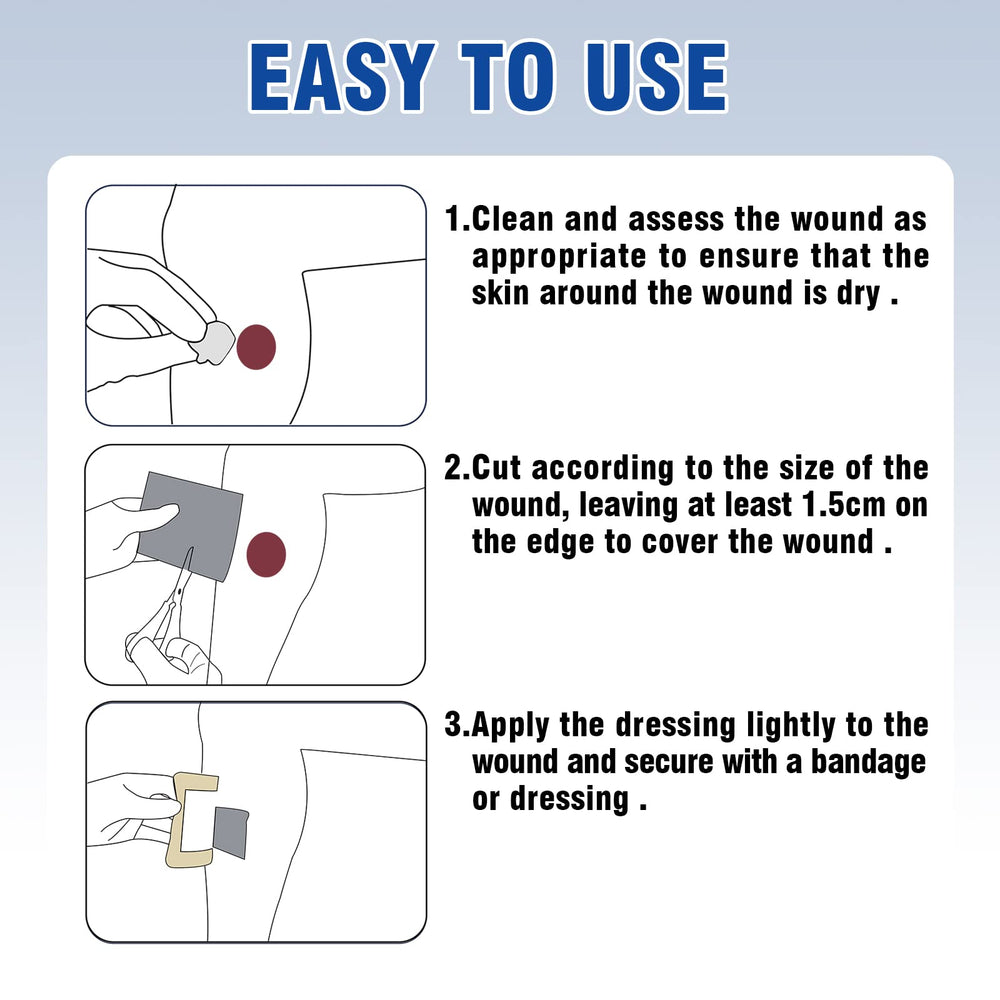 Ceeport Ag 4x4 individual packaging image communicates sterile storage and hygiene.