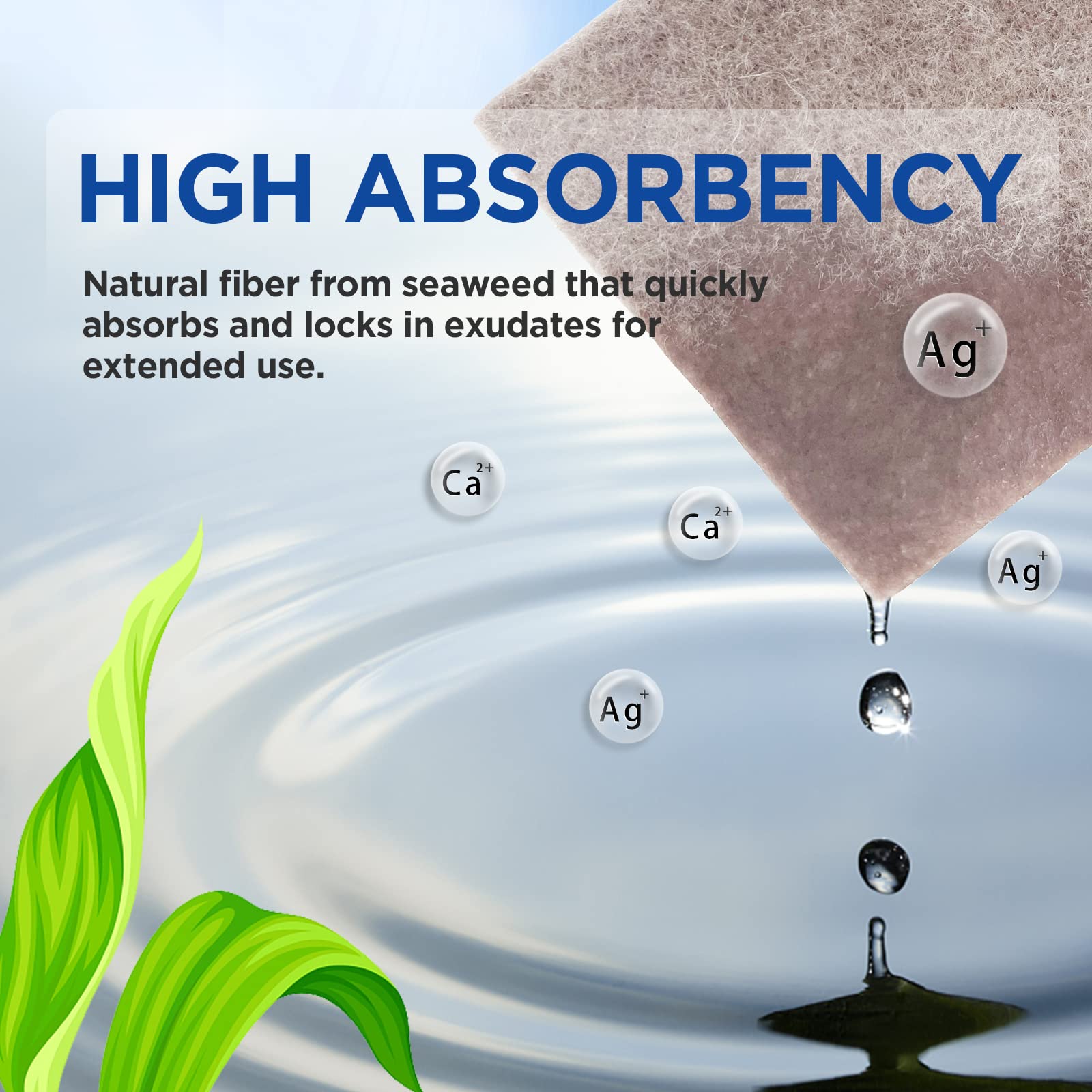 Ceeport Ag 4x4 dressing emphasizes soft, comfortable wear and gentle contact.
