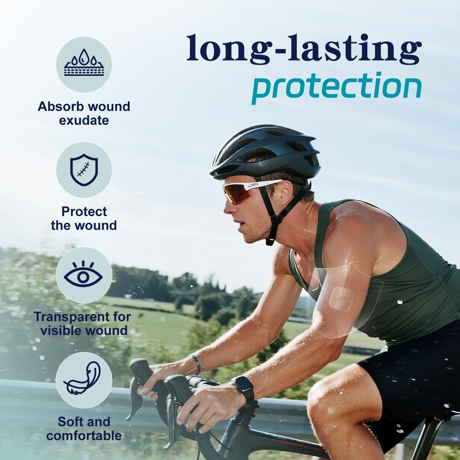 Ceeport bed sore care patch creates a protective environment for gentle healing