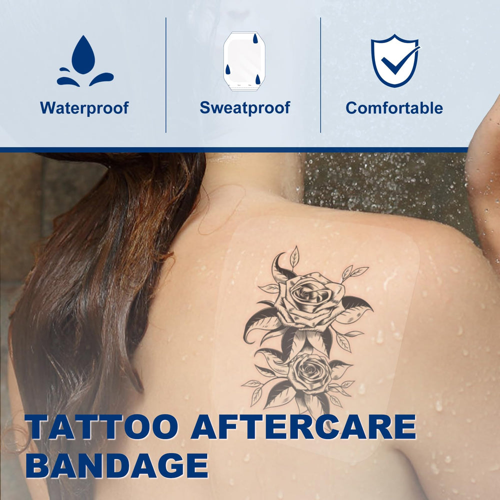 Ceeport flexible clear bandage adheres well to skin contours for easy movement.