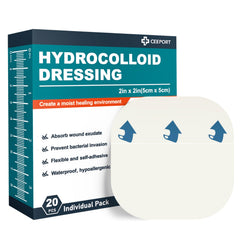 Ceeport hydrocolloid bandage 2x2 ultra-thin protects wounds discreetly and absorbs moisture