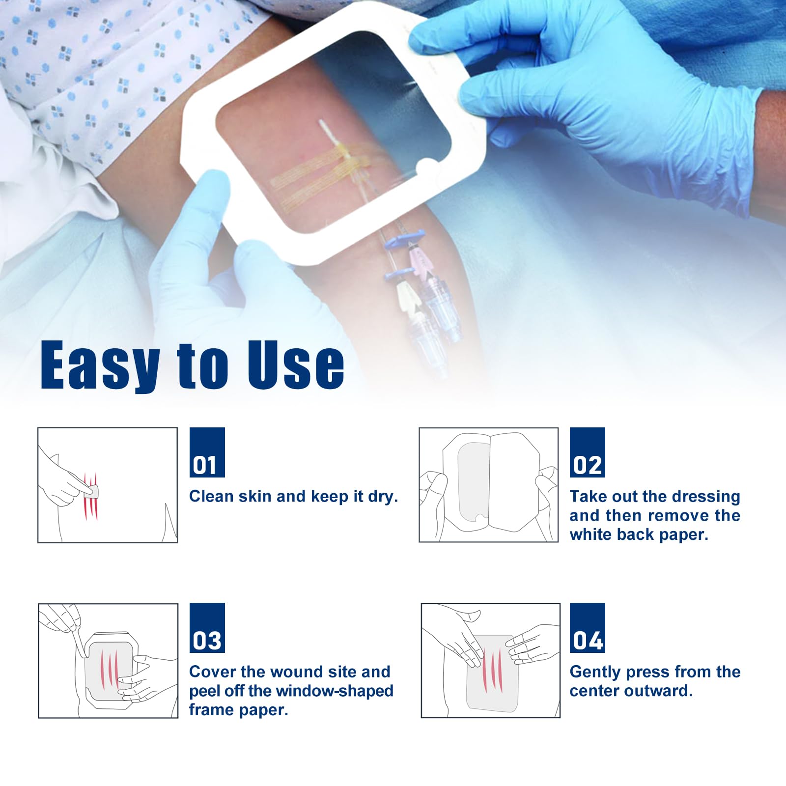 Ceeport tattoo aftercare bandage protects wounds while supporting healing.