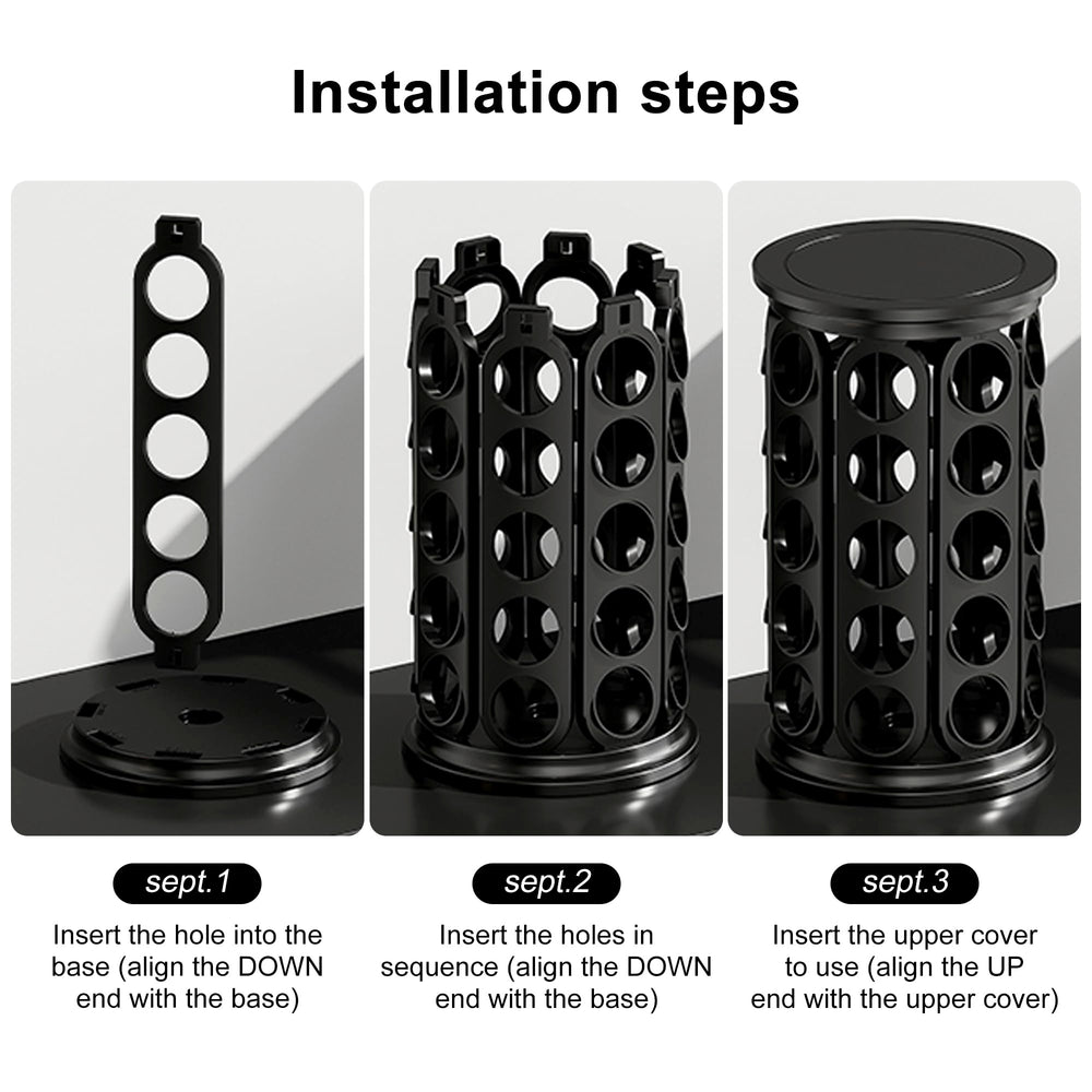 CEHNCEH K Cup Holder with permanent assembly for durability