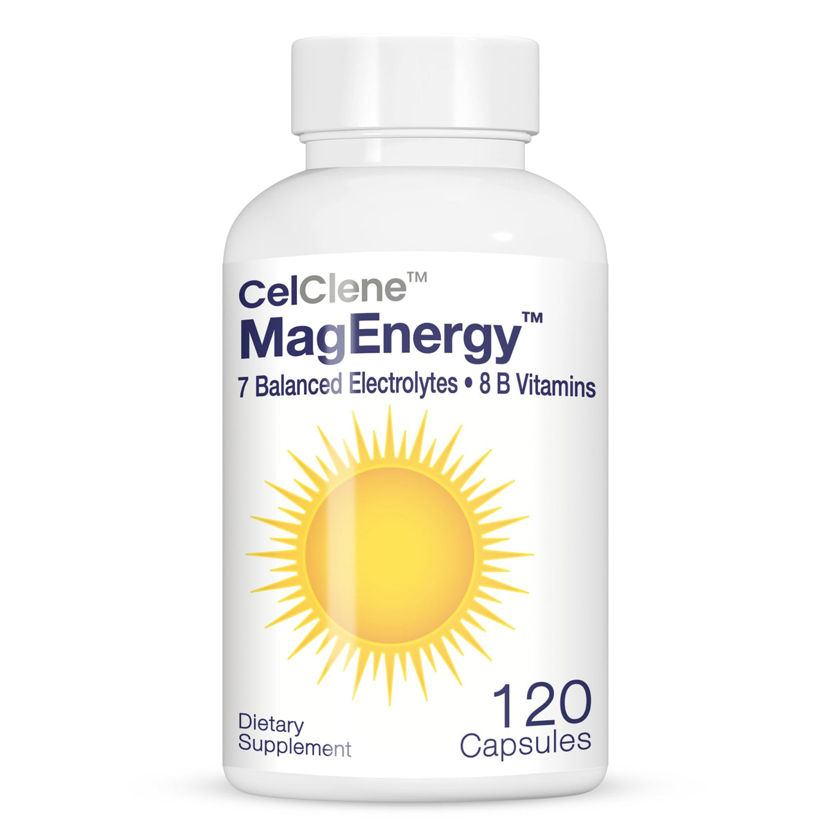 CELCLENE MagEnergy bottle pour offers refreshing hydration after workouts.