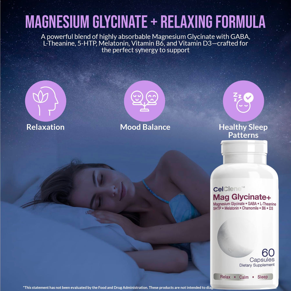 CELCLENE Magnesium Glycinate+ produced in a U.S. FDA registered facility.