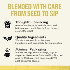 Celestial Seasonings Chamomile Tea chamomile flowers blend for soothing flavor.