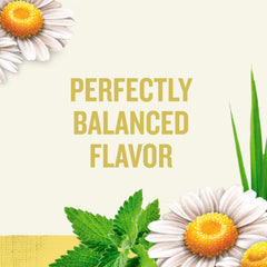 Celestial Seasonings Chamomile Tea tea bag without strings for easy brew.