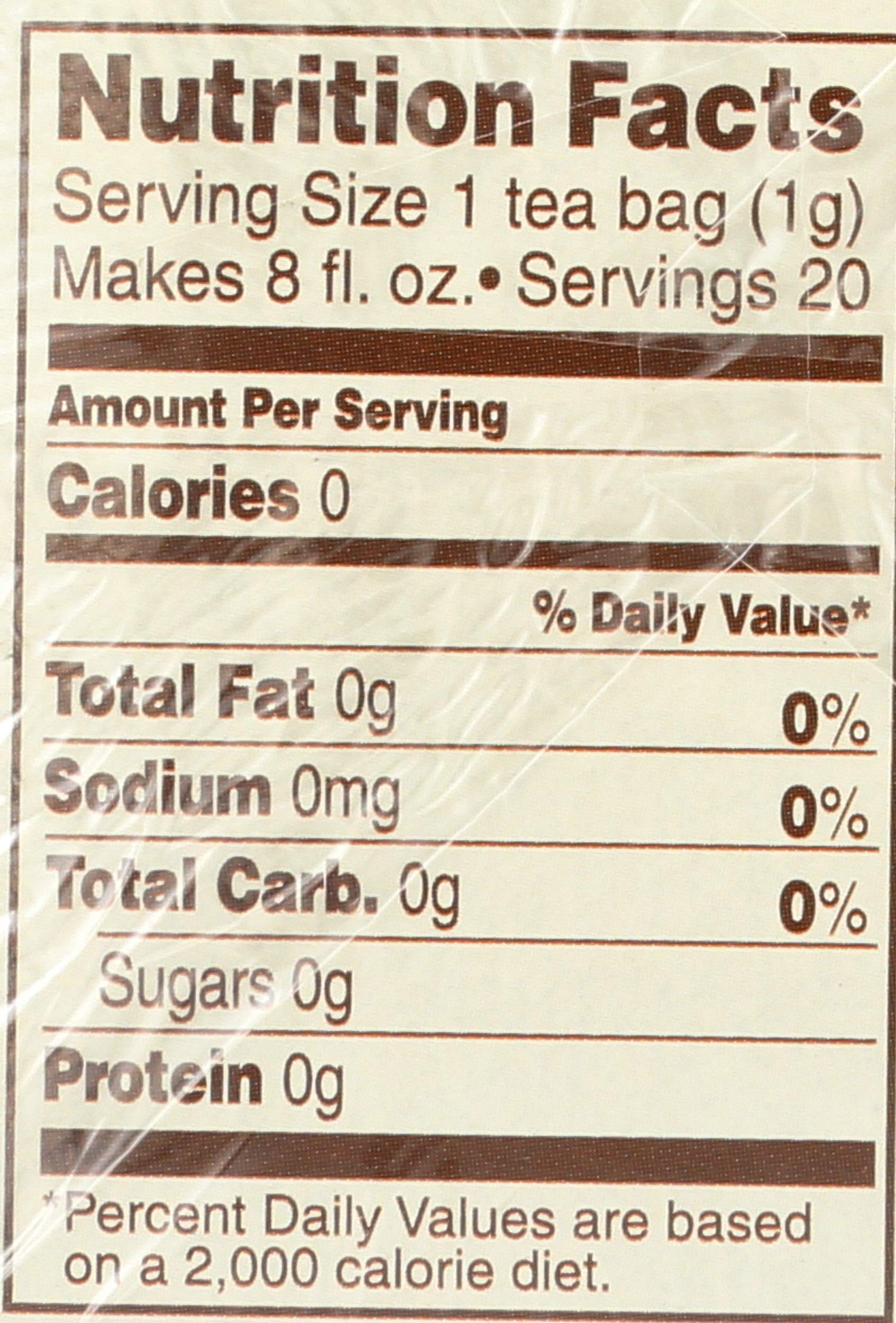 Celestial Seasonings Sleepytime Vanilla tea box on a kitchen shelf