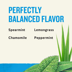Eucalyptus leaves and herbs in Celestial Seasonings Throat Cooler blend refresh the aroma.