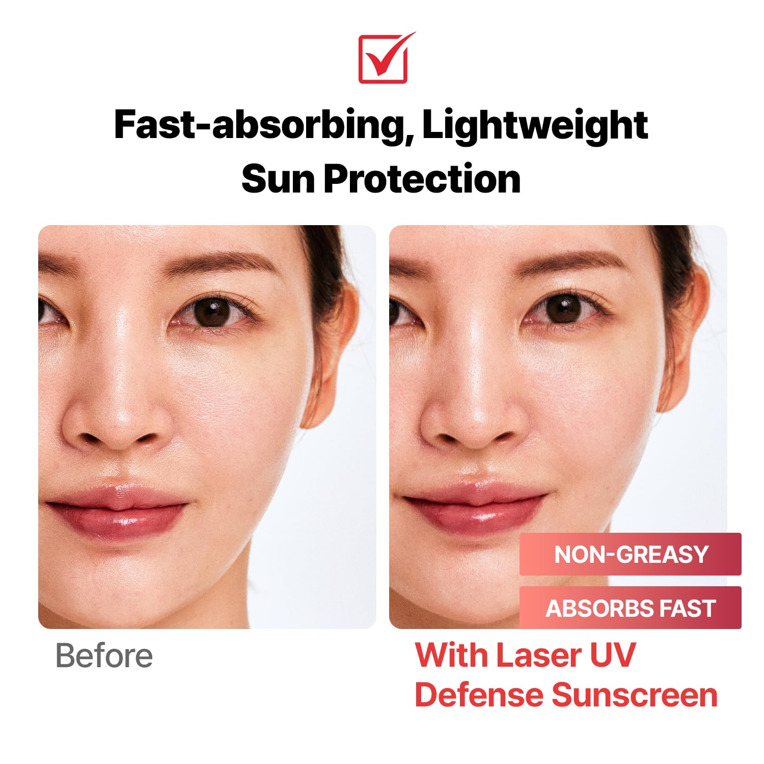 Sunscreen bottle label highlighting SPF 50 protection