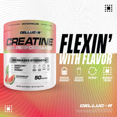 Cellucor Creatine Watermelon serving scoop provides precise 5g dose