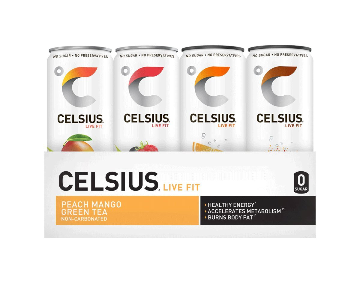 CELSIUS ginger root note emphasizing flavor and digestion support