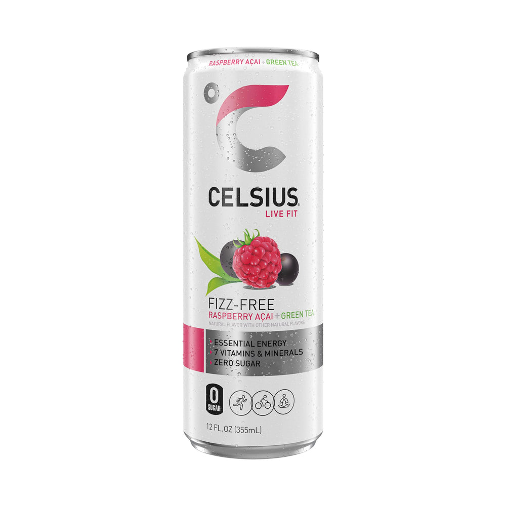 CELSIUS vegan, gluten-free energy drink supports an active lifestyle.