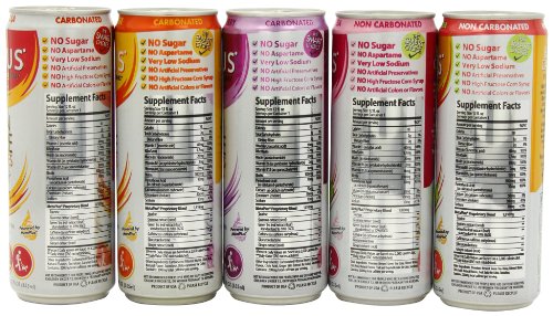 CELSIUS vitamin C and B vitamins illustration for immune and energy