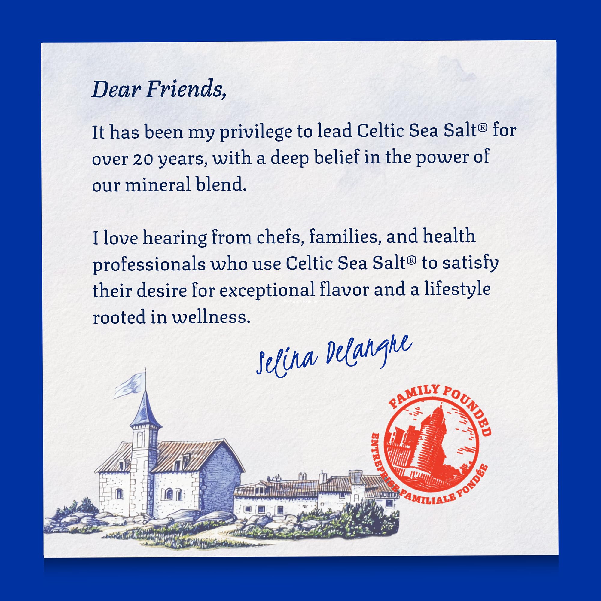 Celtic Sea Salt Fine Ground finishing dish for sauces and marinades.