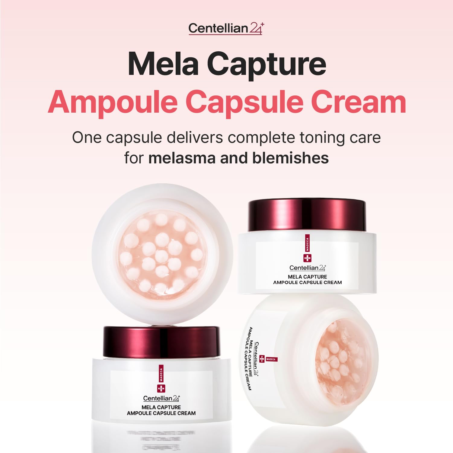 Centellian 24 dual-texture cream highlighting long-lasting hydration