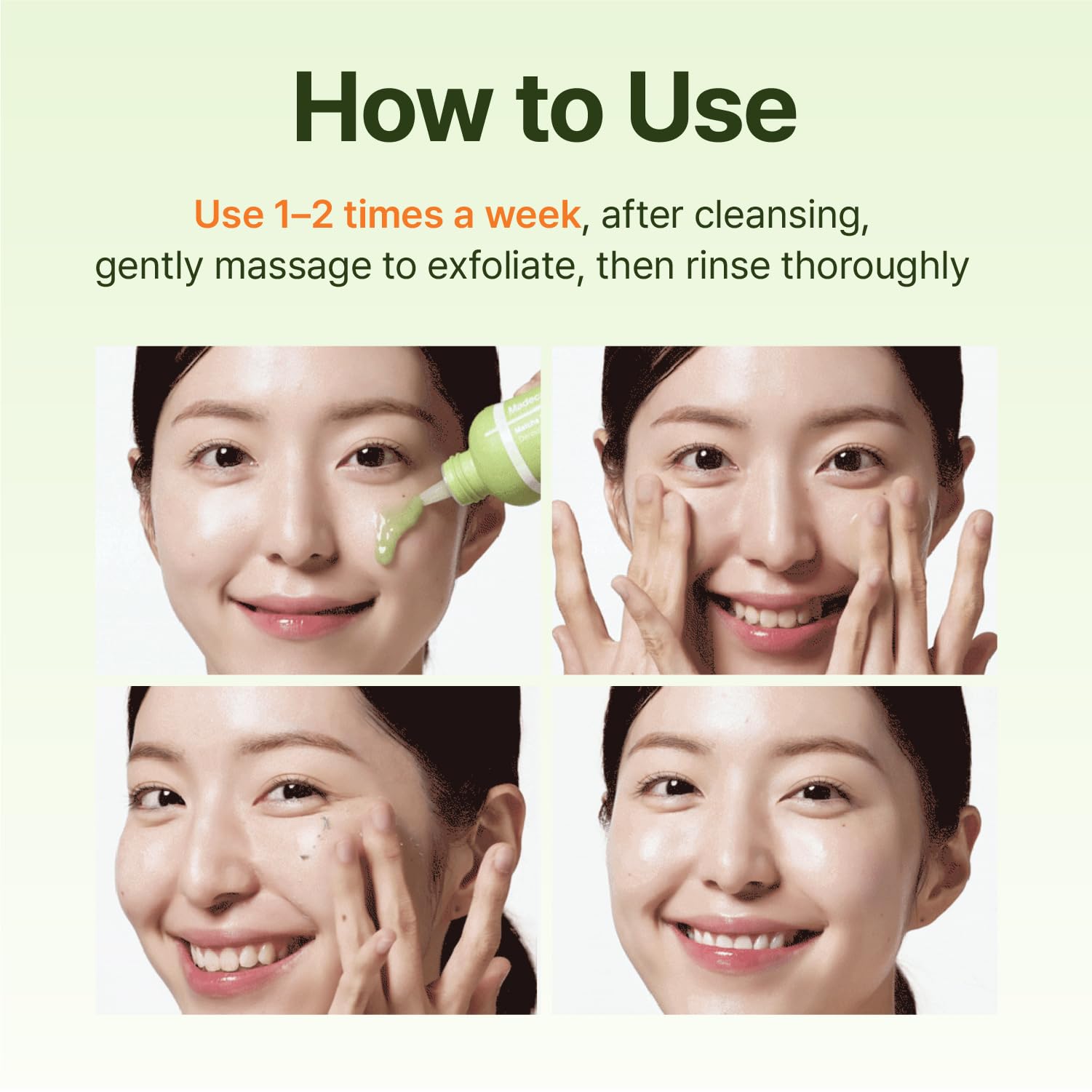 Centellian 24 Madeca Matcha Peeling Gel for face and body exfoliation