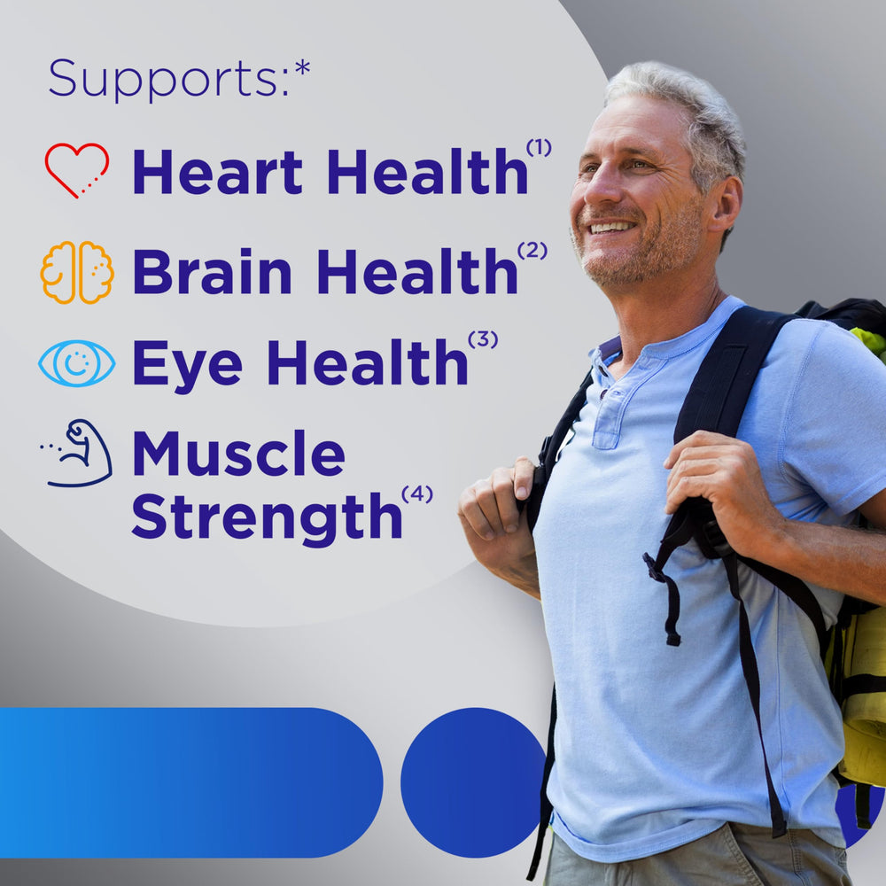 Centrum MultiGummies for Men 50 Plus fruit-flavored gummies ready for daily use.