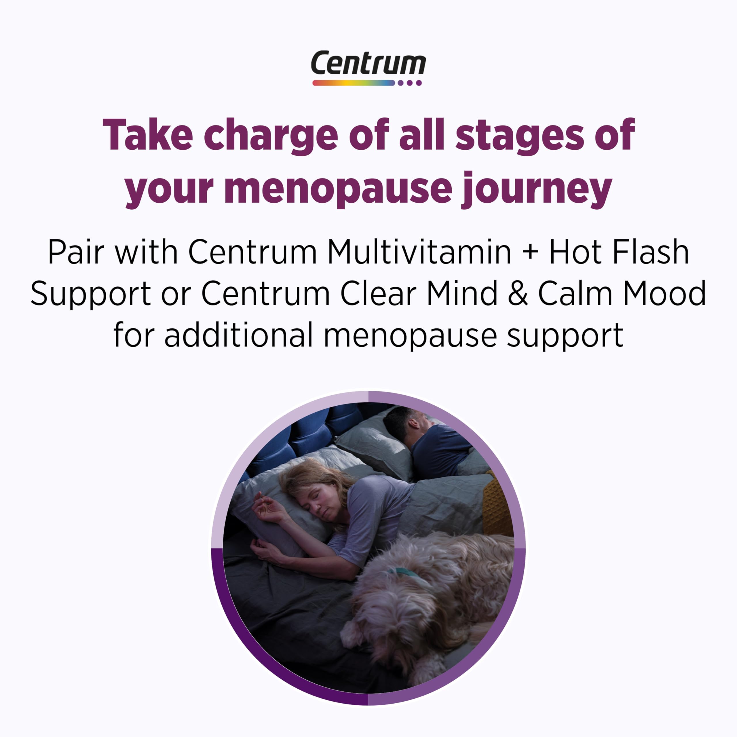 Packaging emphasizes allergen-free features for mindful menopause users.