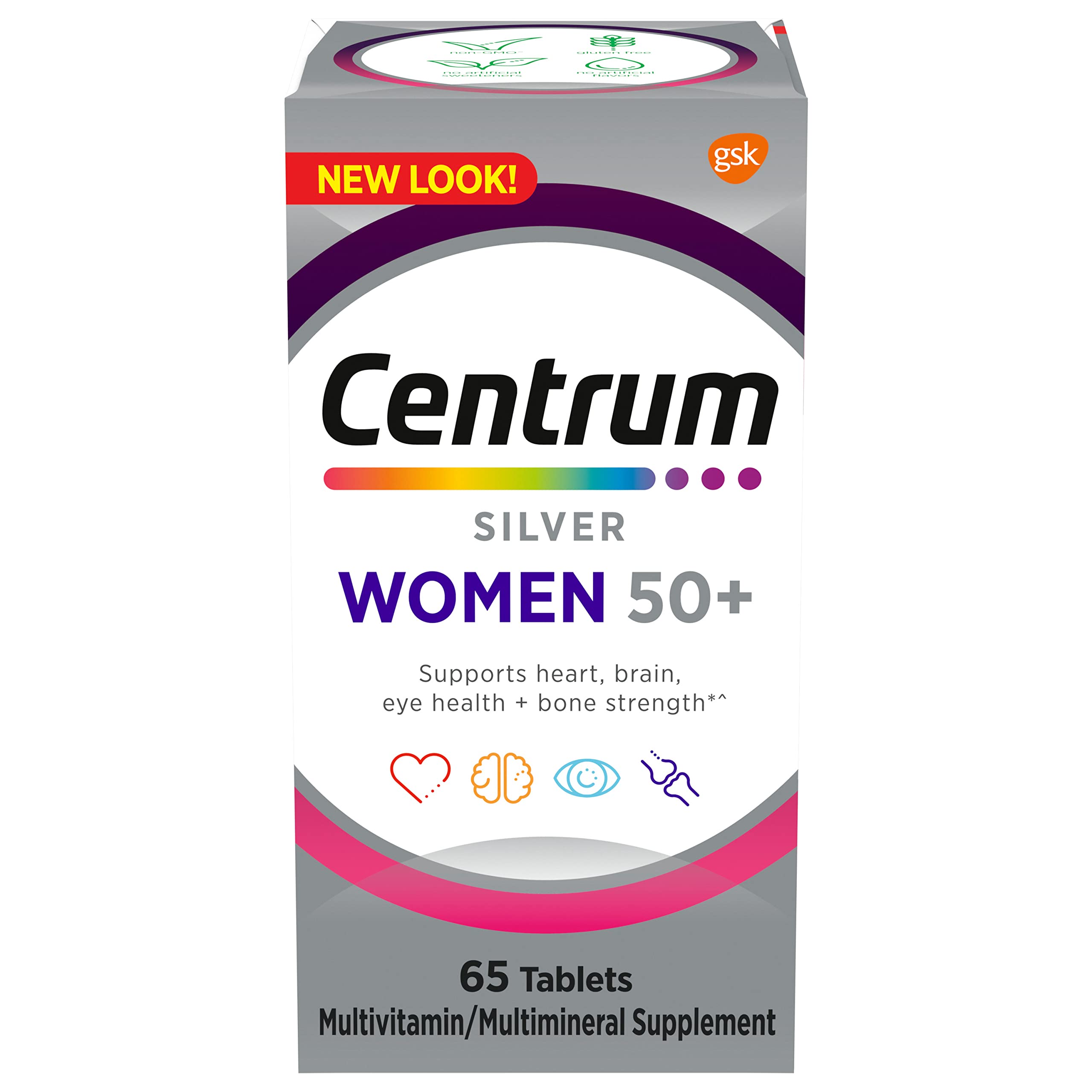 Centrum Silver Women bottle front for daily nutritional support.