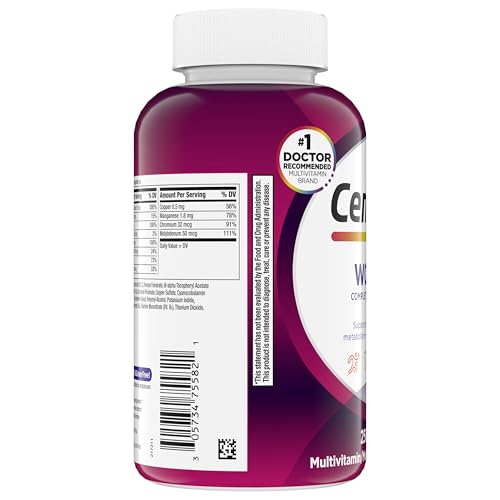 B vitamins close-up on Centrum Women for energy support